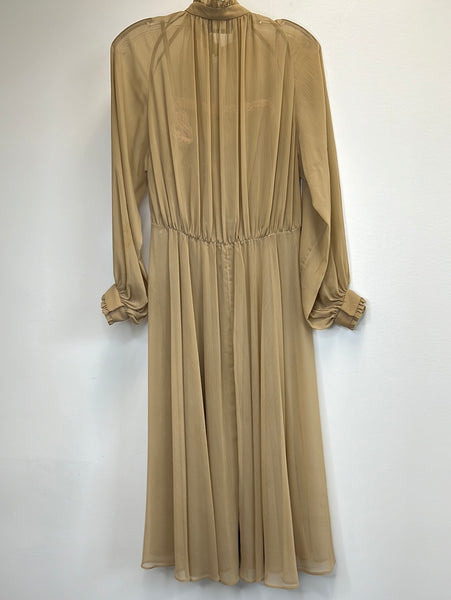 SET OF 2 Vintage Aline Marelle Sheer  Midi Dress (6)