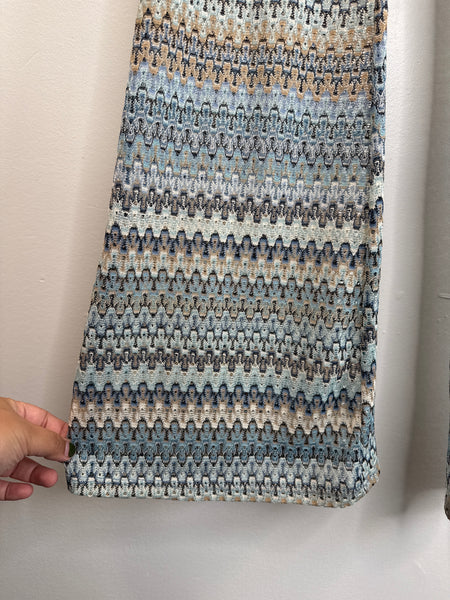 Joe B Lacey Crochet Flared Pants (M)