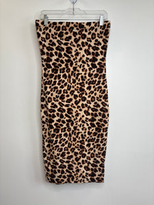 SWS Animal Print Tube Dress (L)