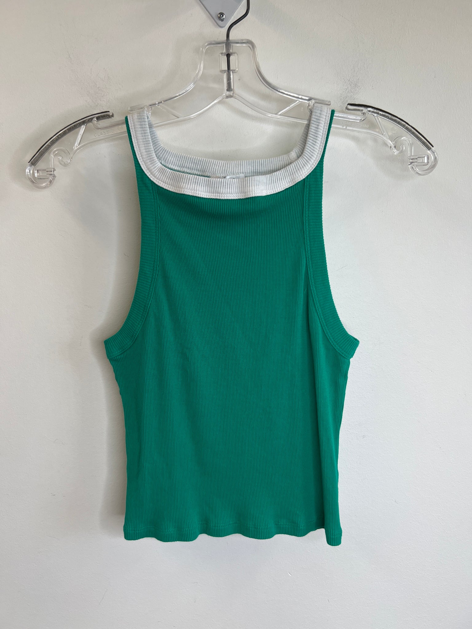 ADC Teal Sleeveless Crop Top (L)