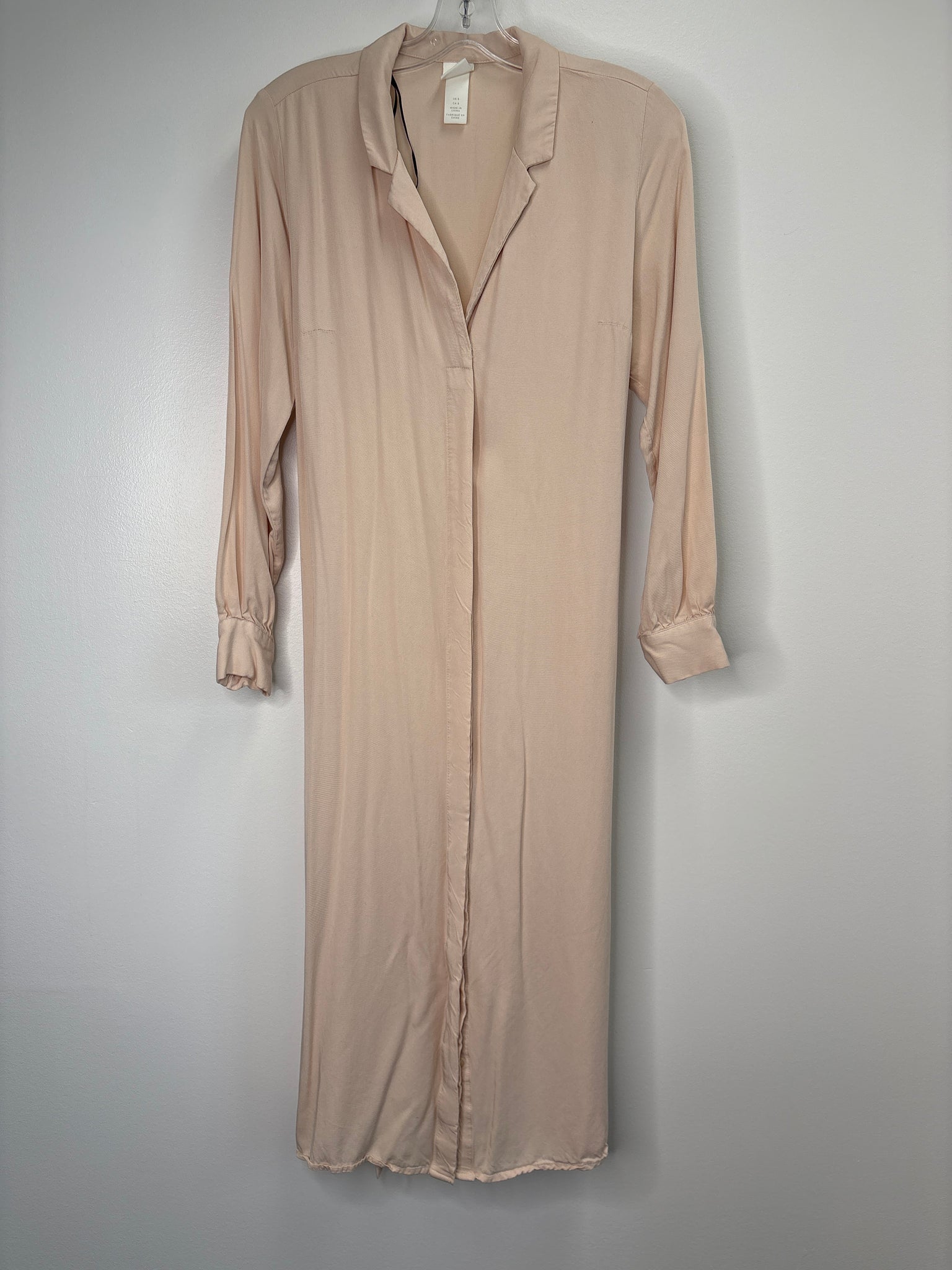 H&M Button Up Long Sleeve Dress  (8)