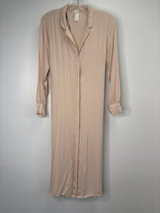 H&M Button Up Long Sleeve Dress  (8)