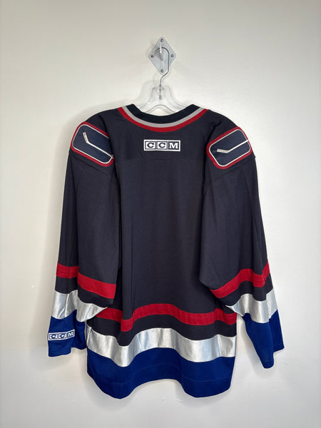 Vintage CCM NHL Vancouver Canucks Hockey Jersey (L)