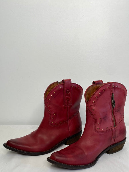Leather Lucky Brand Originals Western Boots (7M)