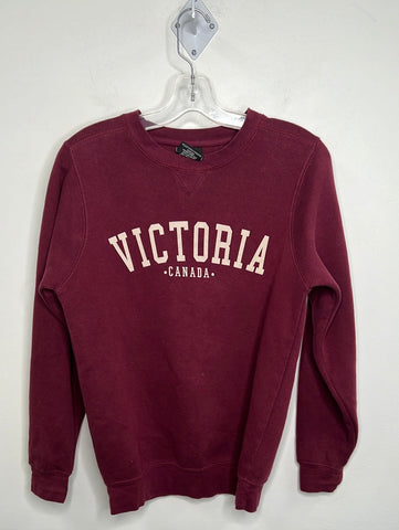 Retro Victoria Canada Crewneck Sweatshirt (XS)