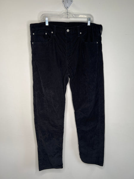 Levi Strauss 502 Black Corduroy Pants (38/32)