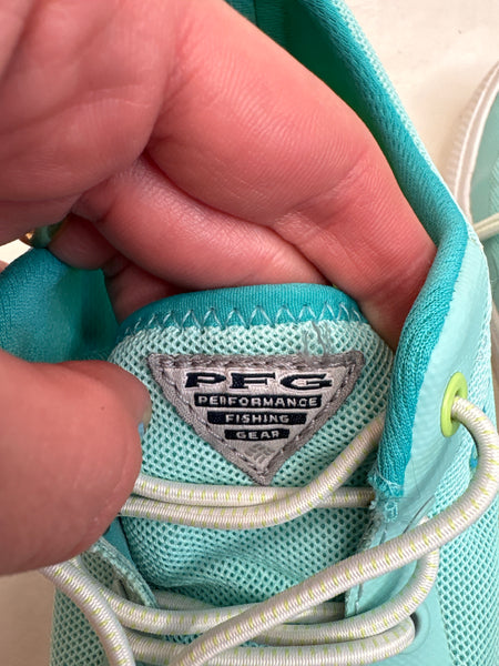 Columbia Multidesportos Dorado Pfg Gulf Stream Jade Lime Shoes (US 6)