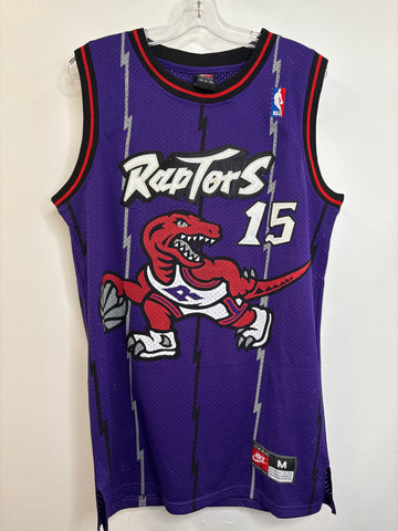 NWT Vintage NBA Nike Toronto Raptors #15 Vince Carter Basketball Jersey