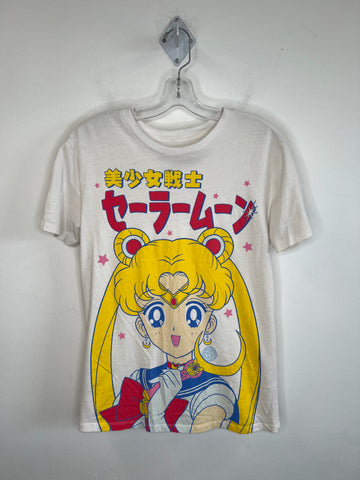 Sailor Moon "Beautiful Girl Warrior" Graphic T-shirt (M)