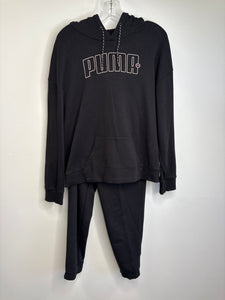 Set Of Two Puma Sportswear Hoodie & Pants (M)