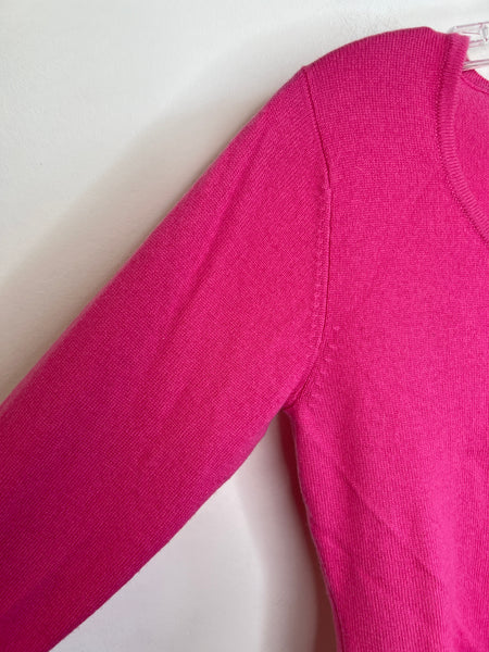 WoolOvers Pink Long-Sleeve Sweater (S)