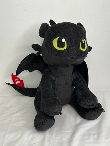 NWT Build-A-Bear Toothless  Medium Size Stuffy