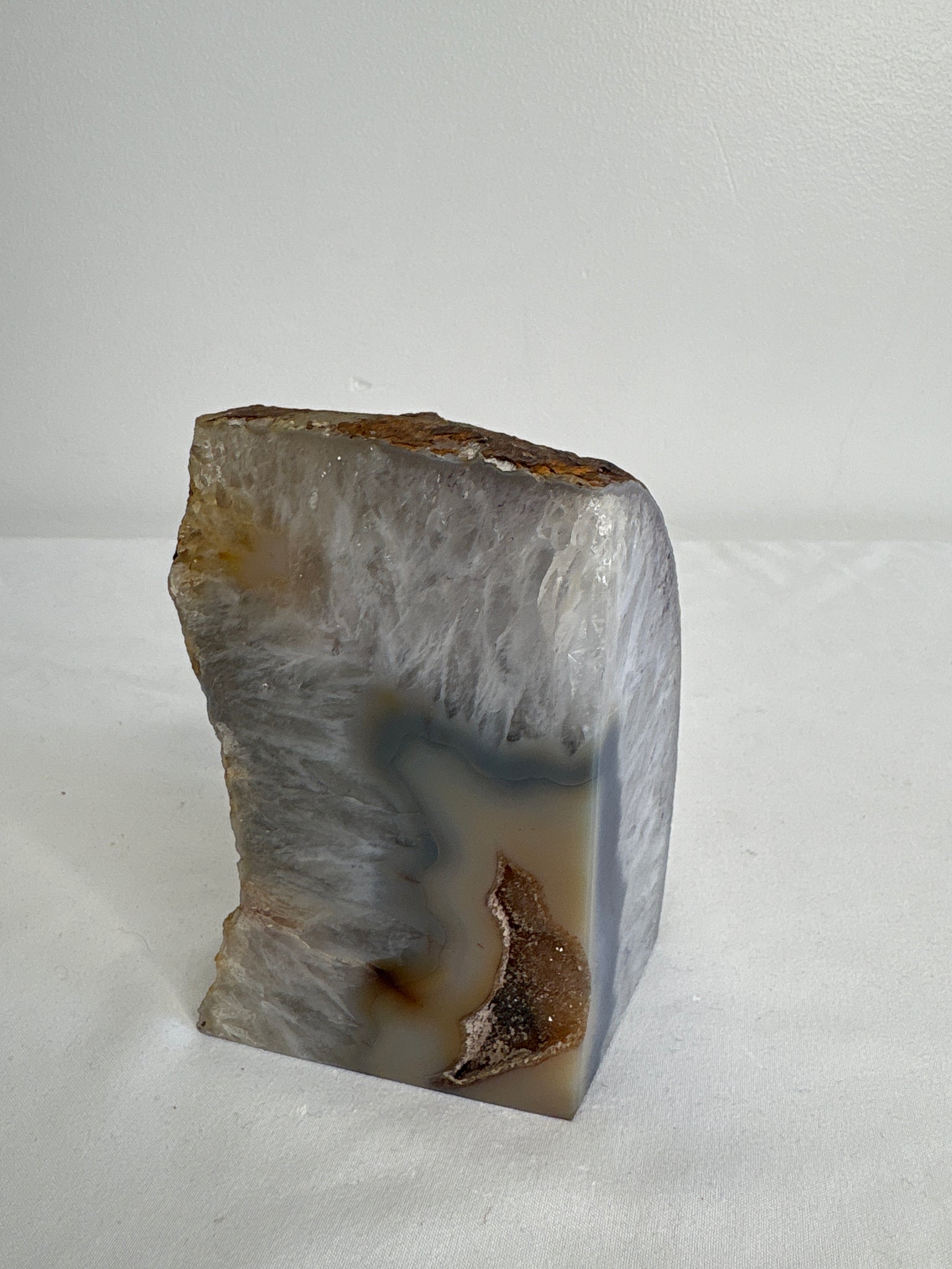 Blue Lace Agate Crystal Decor