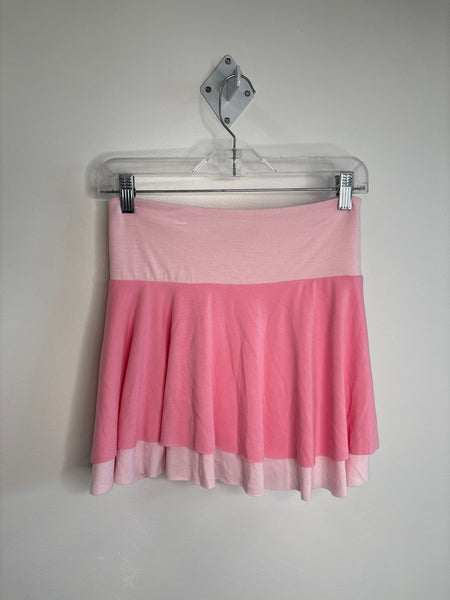 Retro Garage Stretch Y2K Mini Skirt (XS)
