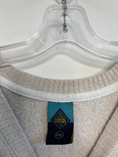 Coastal Culture Rocky Mountains Banff National Park Pullover Crewneck (2XL)