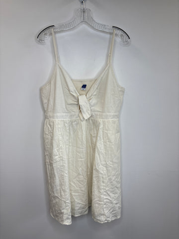 Old Navy Linen-Blend Sleeveless Front Tie Mini Dress (XL)