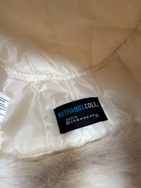 Nathaniel Cole Faux Fur Aviator Winter Hat (M)