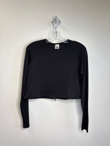 Gymshark Cropped Long Sleeve Top (M)
