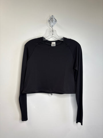 Gymshark Cropped Long Sleeve Top (M)