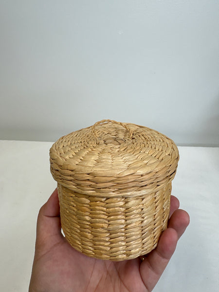 Small Wicker Storage