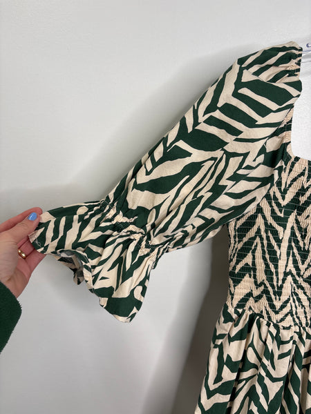 Printed Mini Dress