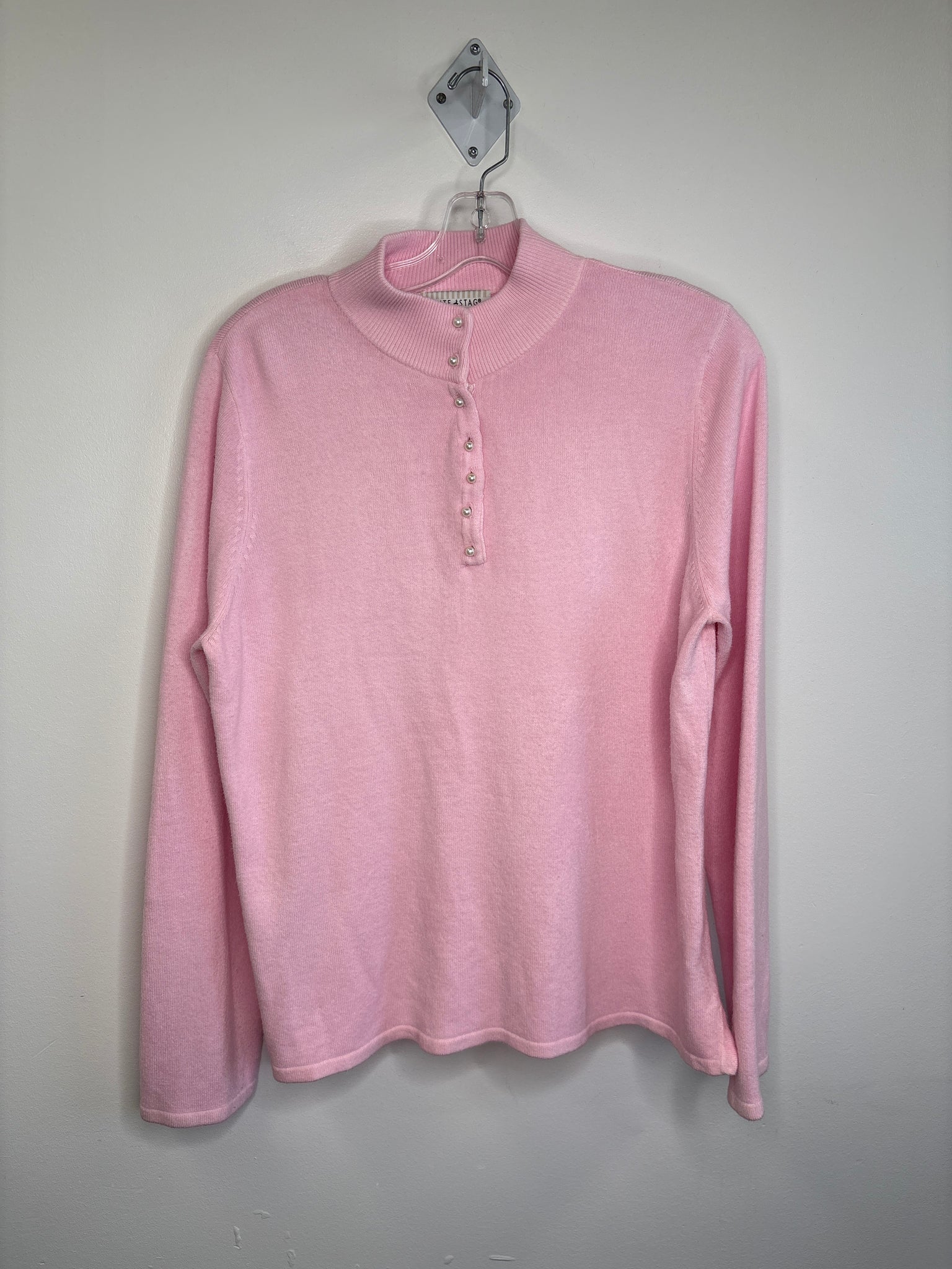White Stag Quarter-Button Sweater (XL)