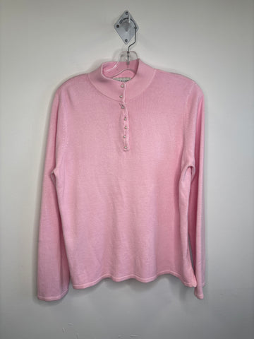 White Stag Quarter-Button Sweater (XL)