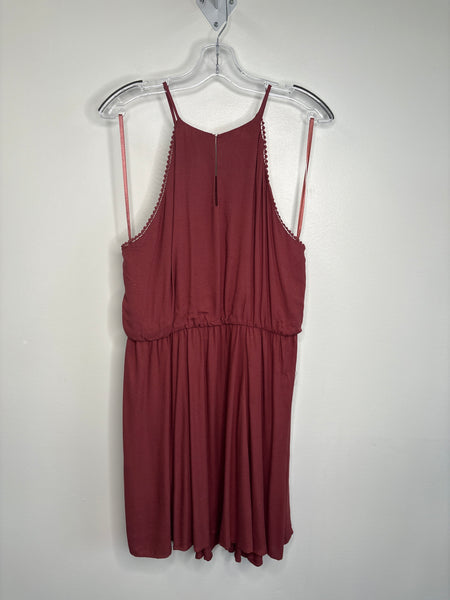 Le Chateau Halter Mini Dress (L)