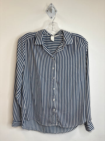 H&M Striped Button-Down  Blouse (4)