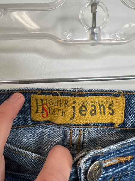 Vintage Higher State Jeans Cargo Denim Jean (36)