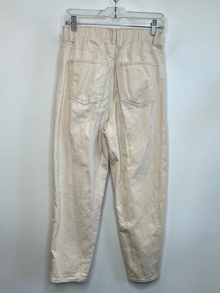 H&M Hight Waist White Jean Pant (4)