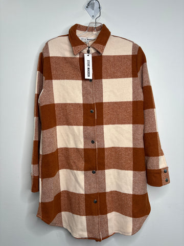NWT Steven Madden Plaid Shacket (S)