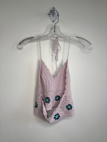 Aerie Crochet Cotton Bralette Top (M)