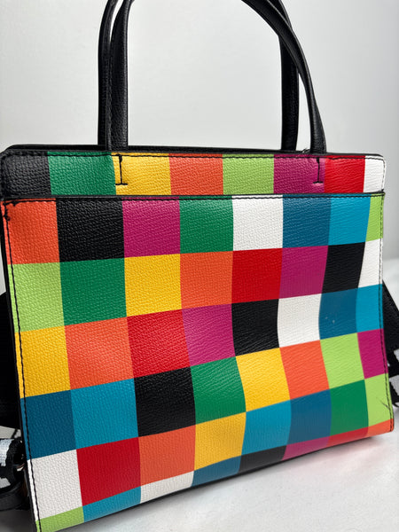 WT Karl Lagerfield Maybelle Satchel Purse