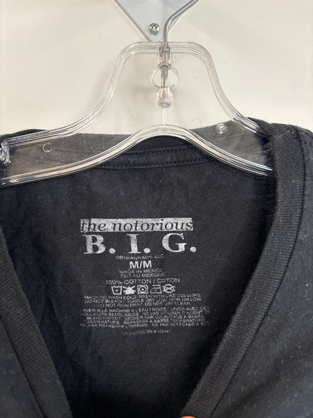 Notorious Big Men's Brooklyn Wall T-Shirt (M)