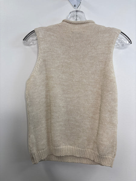 Vintage Northern Reactions Cotton Knit Sweater Vest (M)