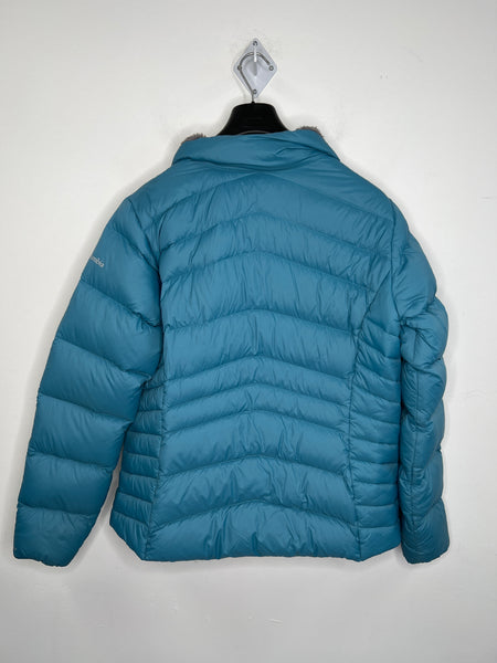 Columbia Baby Blue Down Filled Winter Puff Jacket (XL)