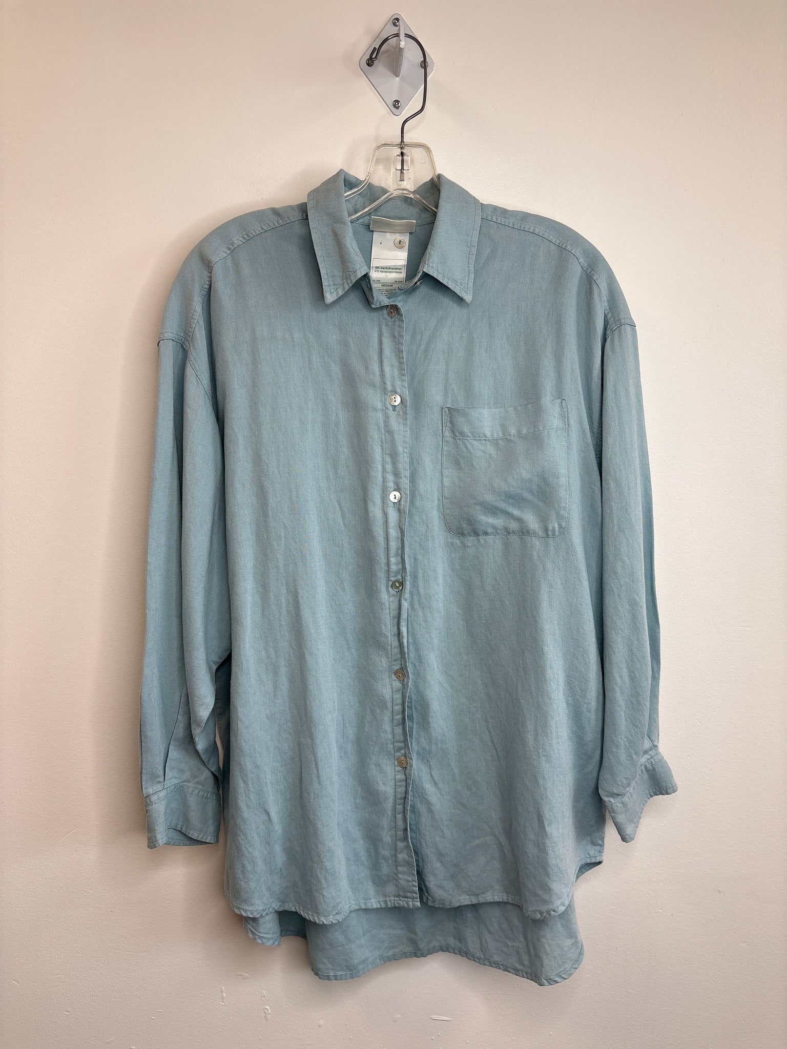 Vintage Laura Ashley Long Sleeve Blouse (M)