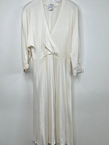 Vintage Lisa Clark Long-Sleeve Maxi Dress (8)