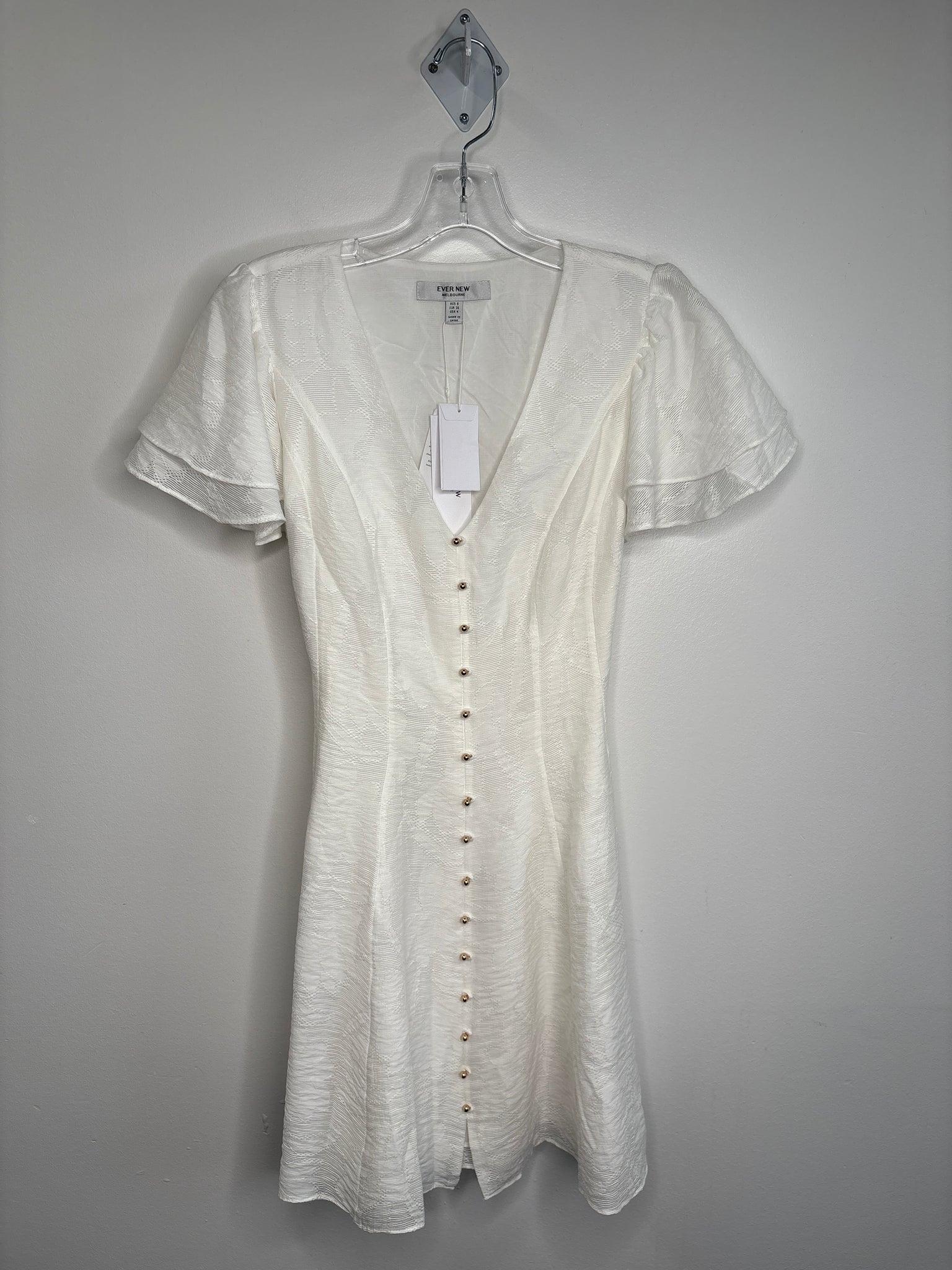 NWT Forever New Avril Button Through Mini Dress (4)