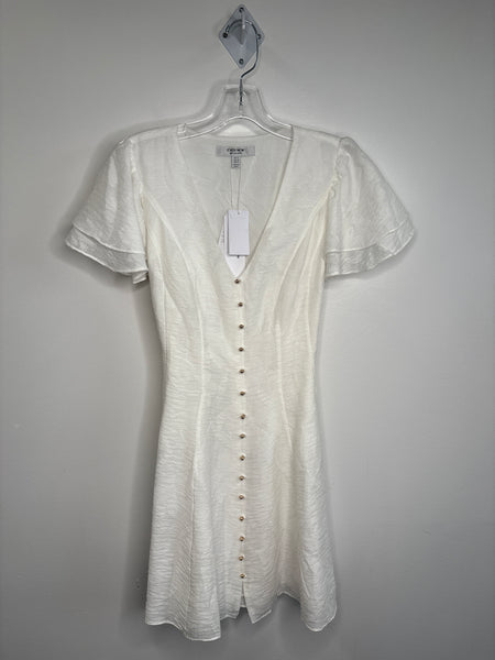 NWT Forever New Avril Button Through Mini Dress (4)