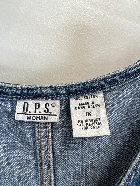 D.P.S. Woman Maxi Denim Dress (XL)