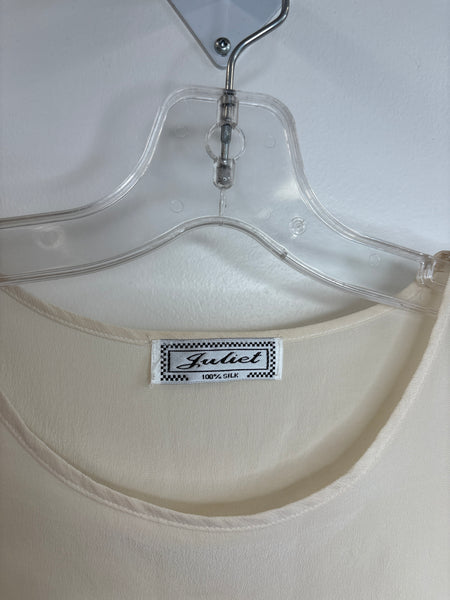 Vintage Juliet Sleeveless Silk Top