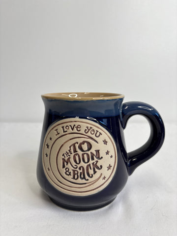 I Love You To The Moon & Back Ceramic Mug