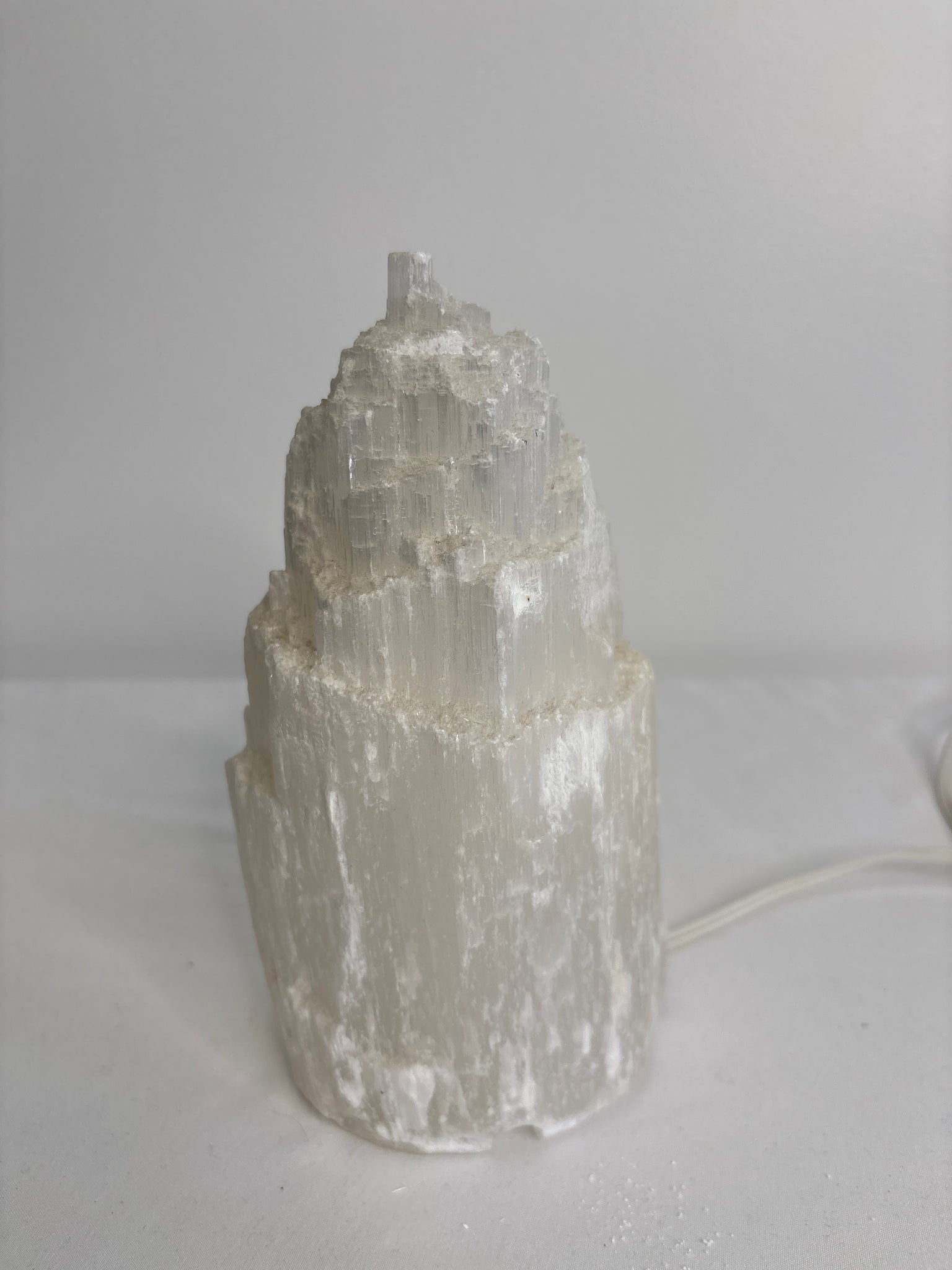 Selenite Lamp Decor