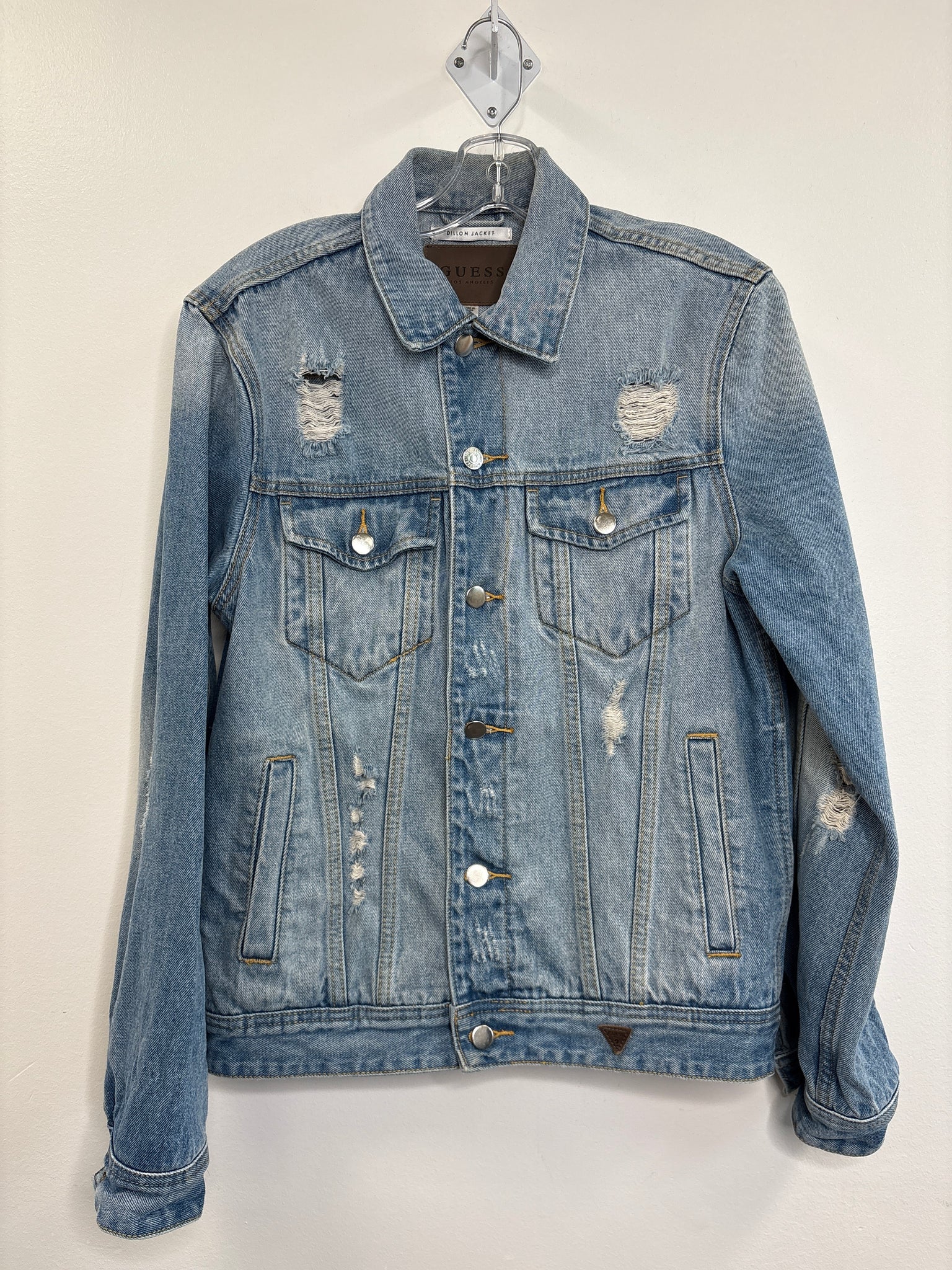 Guess Distressed Denim Jacket (M)