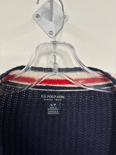 U.S Polo RL Cableknit Cardigan (S)