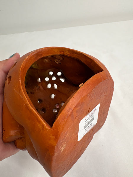 NWT Ten Thousand Villages Terracotta Elephant Candle Holder