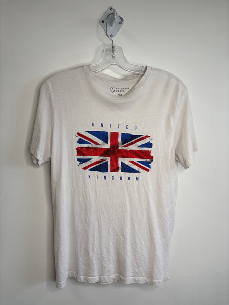 Primark Cares Regular Fit United Kingdom Printed Tee (XS)