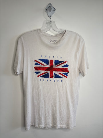 Primark Cares Regular Fit United Kingdom Printed Tee (XS)